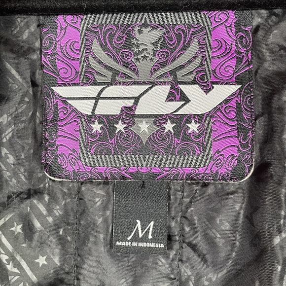 Fly Racing Women's Medium Bright‎ Pink Protective Racing Motorcycle Jacket - Picture 5 of 8